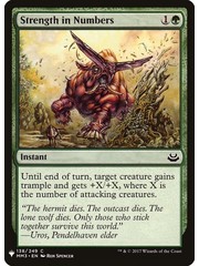Magic: The Gathering Strength in Numbers (1343) Near Mint