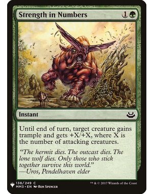 Magic: The Gathering Strength in Numbers (1343) Near Mint