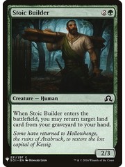 Magic: The Gathering Stoic Builder (1342) Near Mint