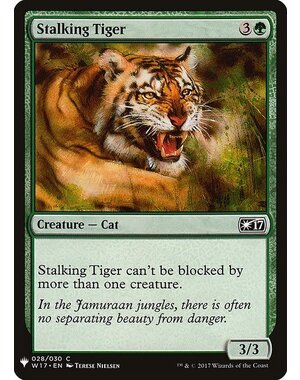 Magic: The Gathering Stalking Tiger (1341) Near Mint