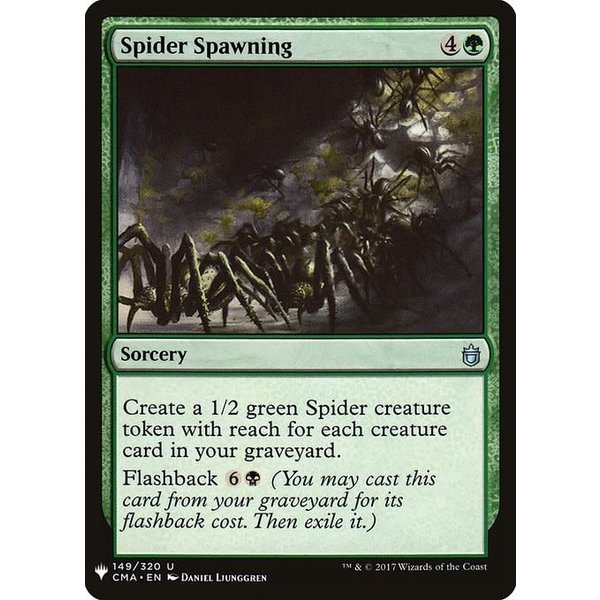 Magic: The Gathering Spider Spawning (1339) Near Mint
