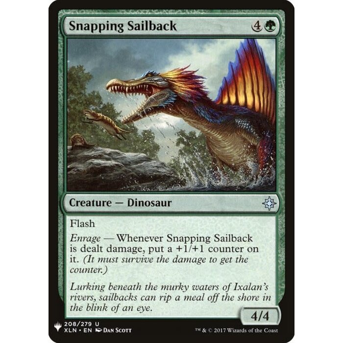 Magic: The Gathering Snapping Sailback (1337) Near Mint