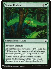 Magic: The Gathering Snake Umbra (1336) Near Mint