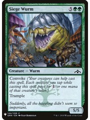 Magic: The Gathering Siege Wurm (1333) Near Mint