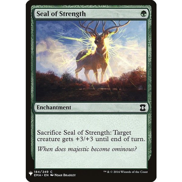 Magic: The Gathering Seal of Strength (1326) Near Mint
