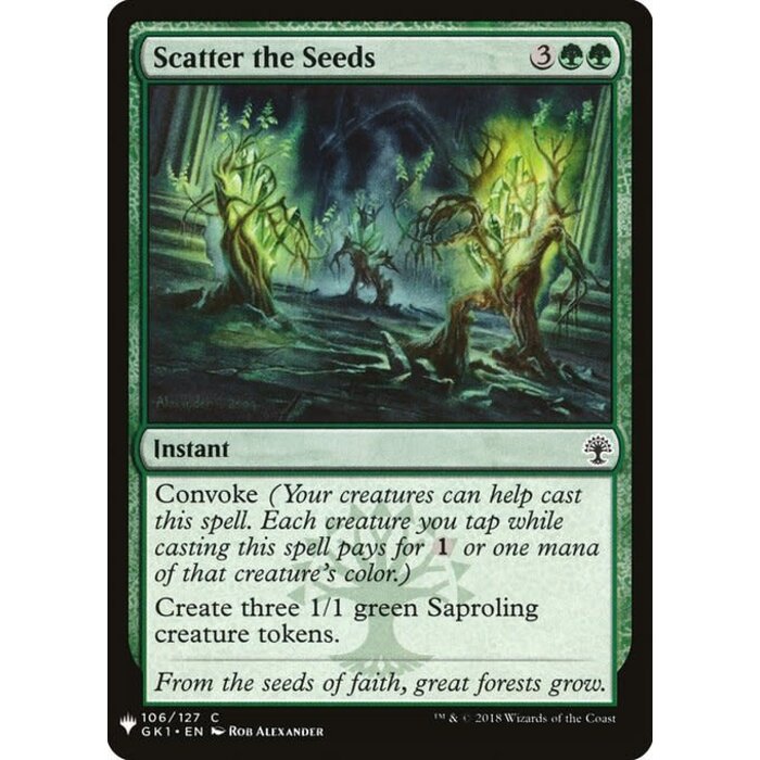 Magic: The Gathering Scatter the Seeds (1325) Near Mint