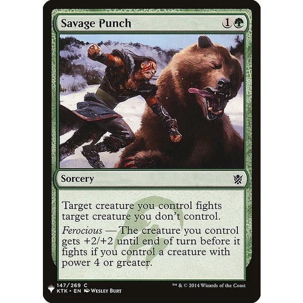 Magic: The Gathering Savage Punch (1324) Near Mint