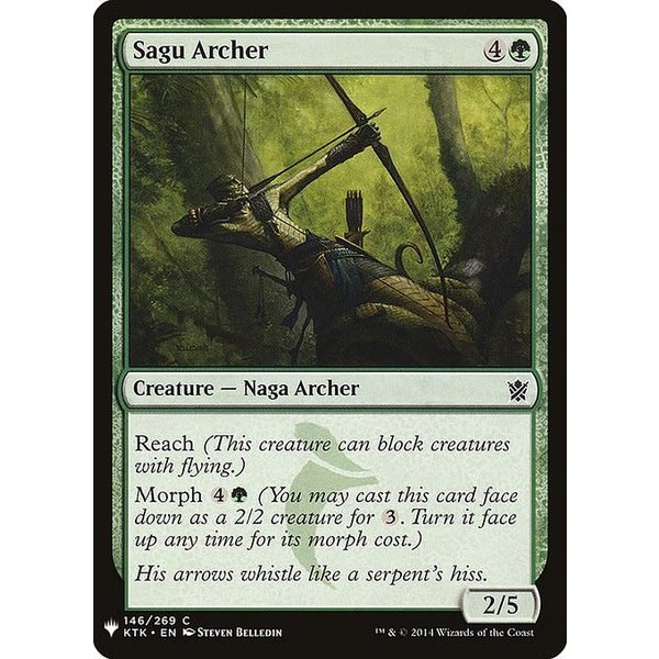Magic: The Gathering Sagu Archer (1321) Near Mint