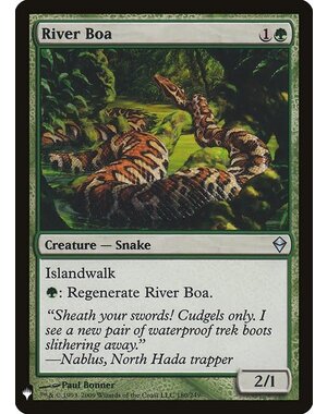 Magic: The Gathering River Boa (1315) Near Mint