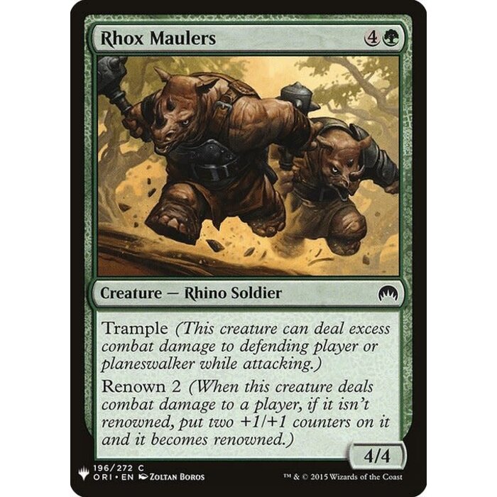 Magic: The Gathering Rhox Maulers (1313) Near Mint