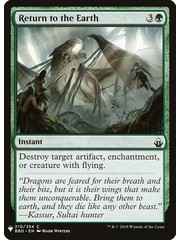 Magic: The Gathering Return to the Earth (1311) Near Mint