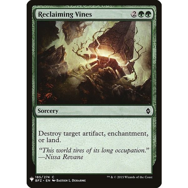Magic: The Gathering Reclaiming Vines (1308) Near Mint