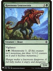 Magic: The Gathering Ravenous Leucrocota (1306) Near Mint