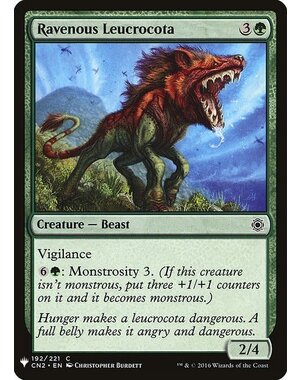 Magic: The Gathering Ravenous Leucrocota (1306) Near Mint