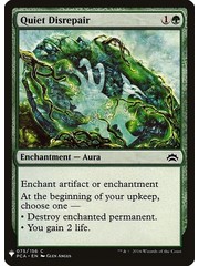 Magic: The Gathering Quiet Disrepair (1301) Near Mint