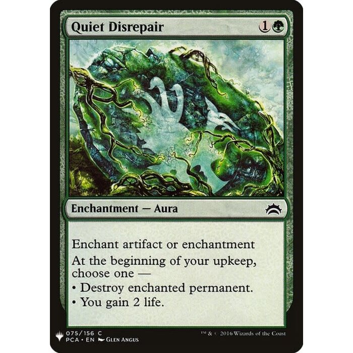 Magic: The Gathering Quiet Disrepair (1301) Near Mint