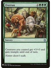 Magic: The Gathering Overrun (1287) Near Mint