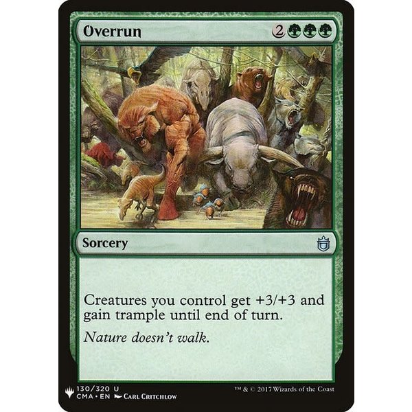 Magic: The Gathering Overrun (1287) Near Mint
