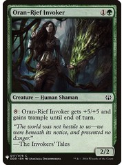 Magic: The Gathering Oran-Rief Invoker (1284) Near Mint