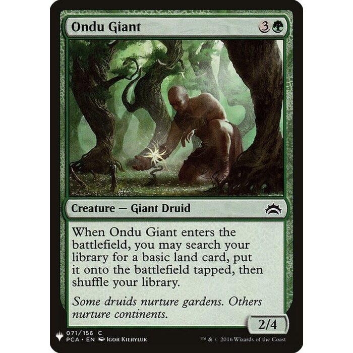 Magic: The Gathering Ondu Giant (1283) Near Mint