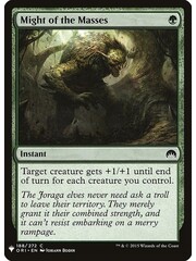 Magic: The Gathering Might of the Masses (1270) Near Mint