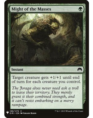 Magic: The Gathering Might of the Masses (1270) Near Mint