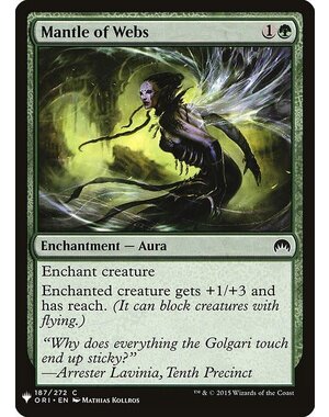 Magic: The Gathering Mantle of Webs (1267) Near Mint