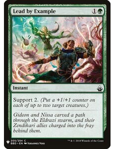 Magic: The Gathering Lead by Example (1258) Near Mint