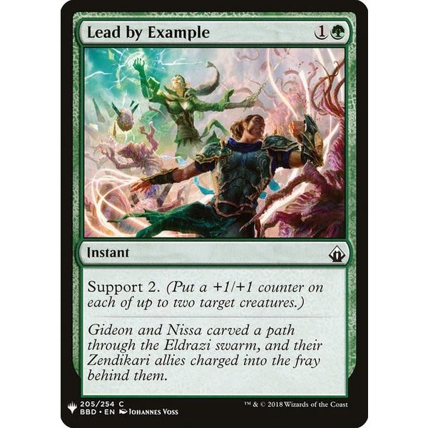 Magic: The Gathering Lead by Example (1258) Near Mint
