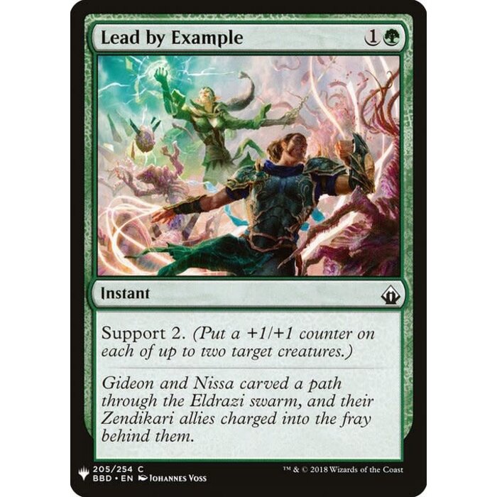 Magic: The Gathering Lead by Example (1258) Near Mint