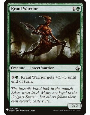 Magic: The Gathering Kraul Warrior (1253) Near Mint