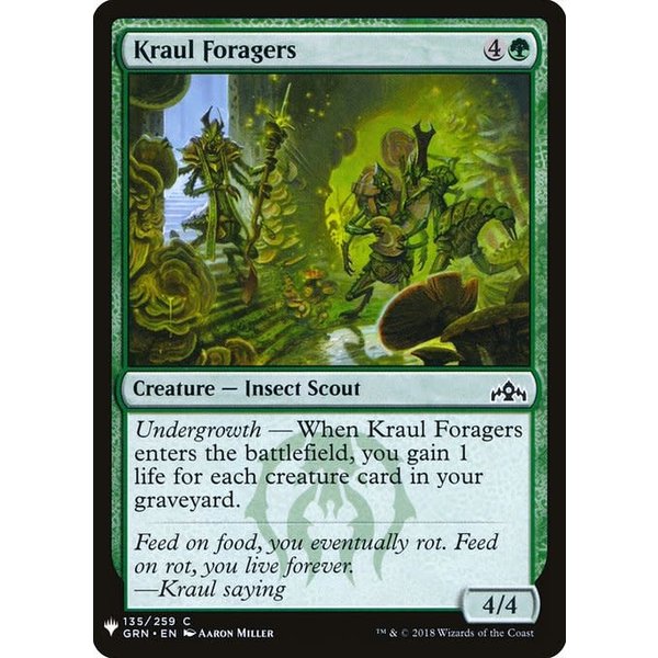 Magic: The Gathering Kraul Foragers (1252) Near Mint