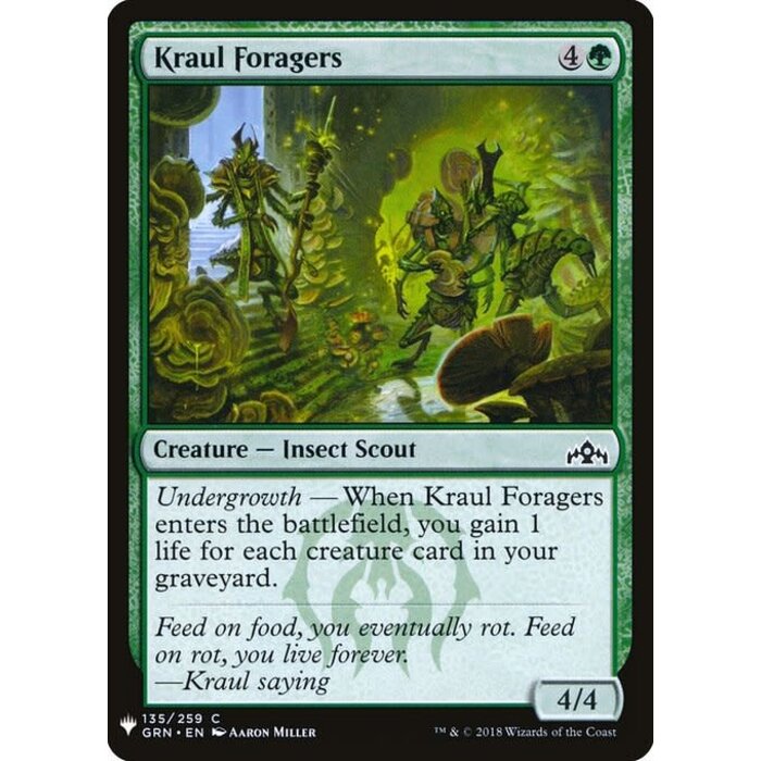 Magic: The Gathering Kraul Foragers (1252) Near Mint