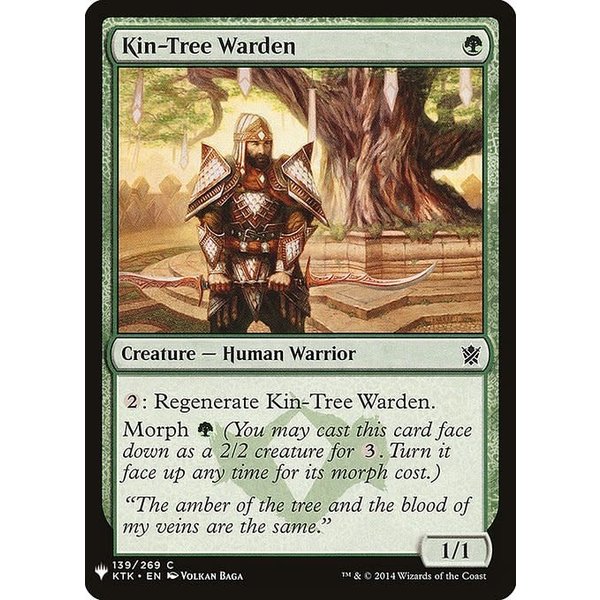 Magic: The Gathering Kin-Tree Warden (1250) Near Mint
