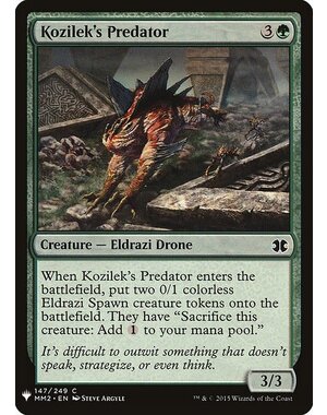 Magic: The Gathering Kozilek's Predator (1251) Near Mint