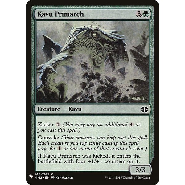 Magic: The Gathering Kavu Primarch (1248) Near Mint