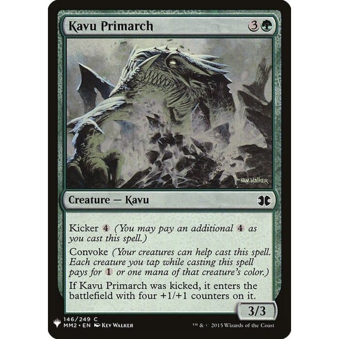 Magic: The Gathering Kavu Primarch (1248) Near Mint