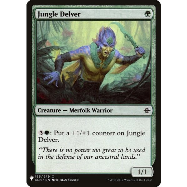 Magic: The Gathering Jungle Delver (1245) Near Mint