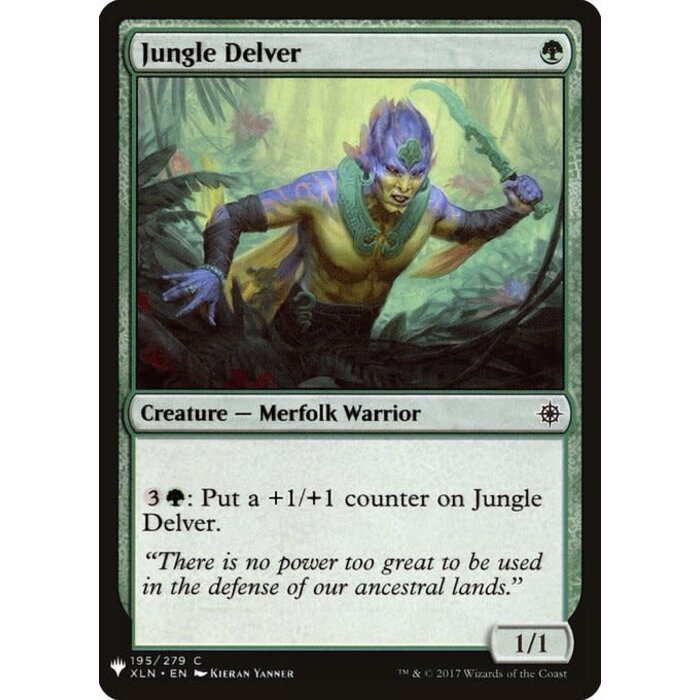 Magic: The Gathering Jungle Delver (1245) Near Mint