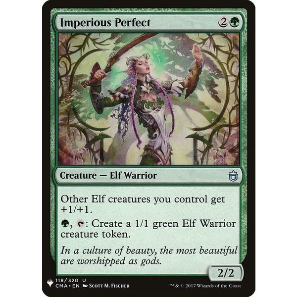 Magic: The Gathering Imperious Perfect (1242) Lightly Played