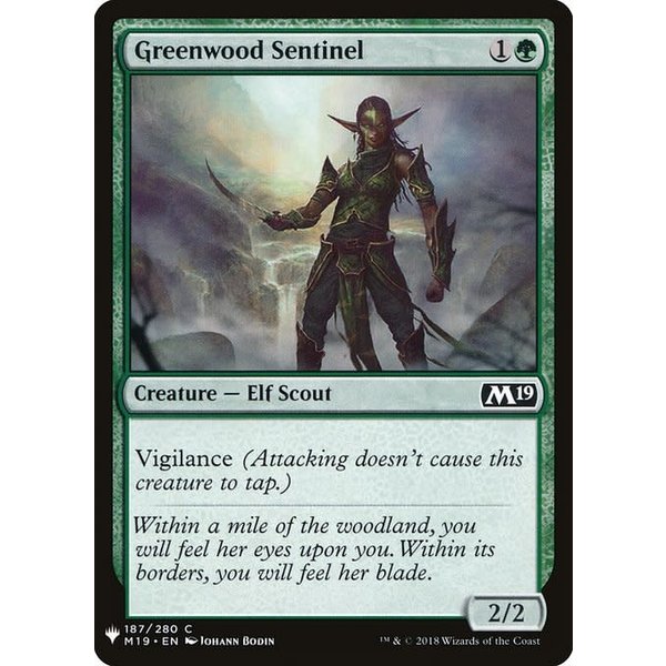 Magic: The Gathering Greenwood Sentinel (1229) Near Mint