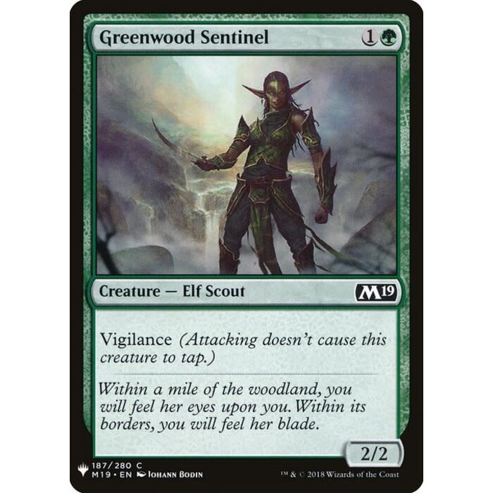 Magic: The Gathering Greenwood Sentinel (1229) Near Mint