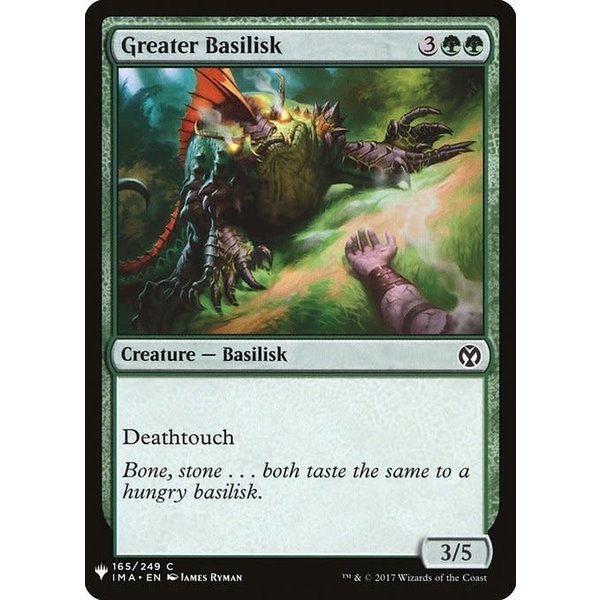 Magic: The Gathering Greater Basilisk (1226) Near Mint