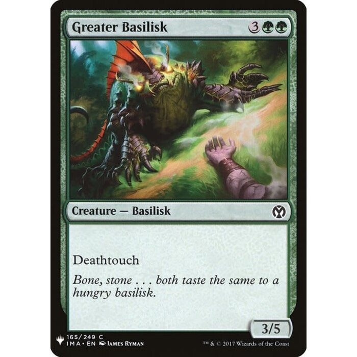 Magic: The Gathering Greater Basilisk (1226) Near Mint
