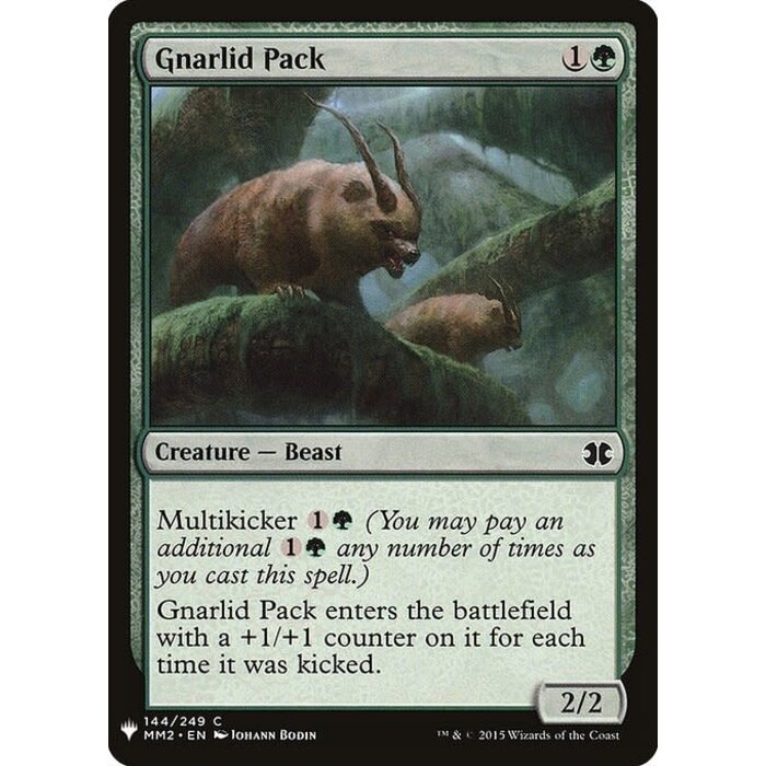 Magic: The Gathering Gnarlid Pack (1223) Near Mint