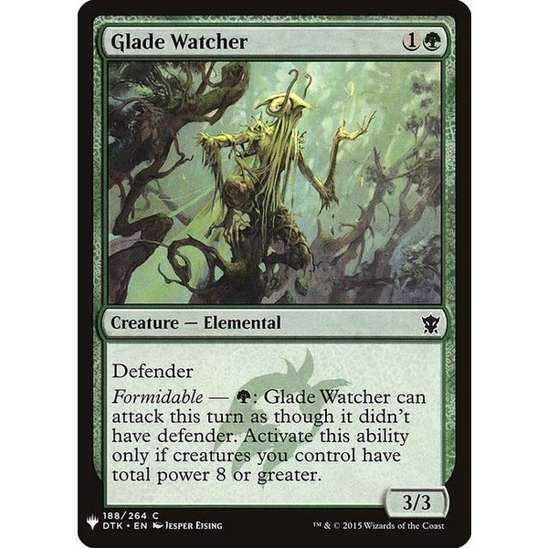 Magic: The Gathering Glade Watcher (1222) Near Mint