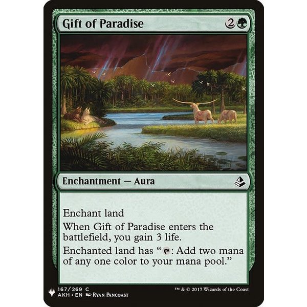 Magic: The Gathering Gift of Paradise (1221) Near Mint