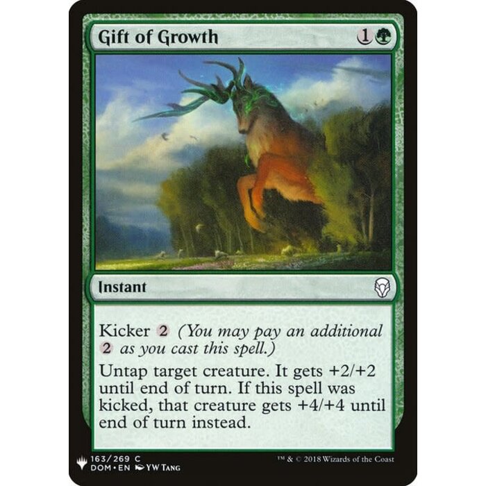 Magic: The Gathering Gift of Growth (1220) Near Mint