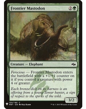 Magic: The Gathering Frontier Mastodon (1215) Near Mint