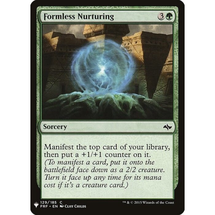 Magic: The Gathering Formless Nurturing (1214) Near Mint